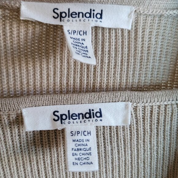 Splendid Octavia Open Front Block Striped Cardigan Set - Picture 13 of 16